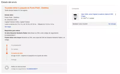 Mercado libre no se hace responsable de sus ventas