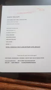 Solicitud de indemnización por reserva apartamento