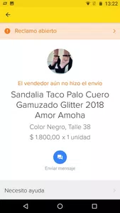 No me enviaron el pedido exijo mi plata