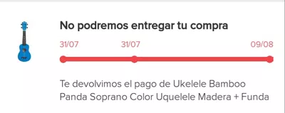 Problemas con devolución de mi dinero
