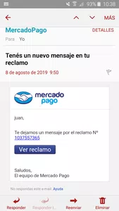 Reclamo estafa