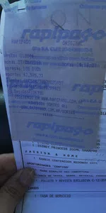 Pague la boleta que ya estaba paga