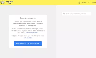 Me suspenden automáticamente