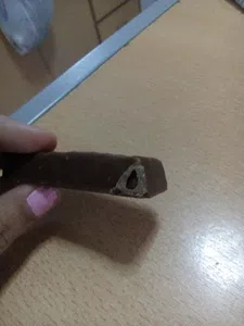 Falta un pedaso de chocolate