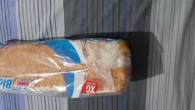 Pan de sándwich bimbo en mal estado