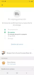 El envío no llega