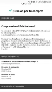 Devolución de dinero