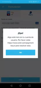 No puedo comprar con debito en peru