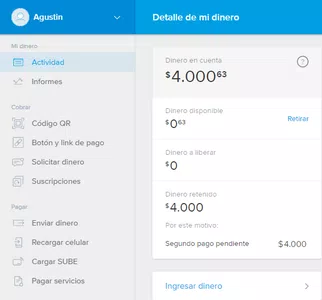 Me retuvieron dinero