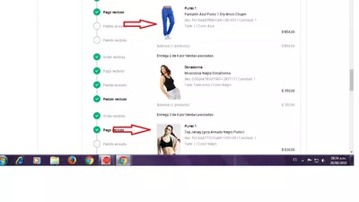 No responden mi reclamo de dos prendes que no me enviaron y me cobraron