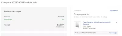 Mercado libre - producto pagado y no recibido