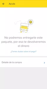 Mercado libre nunca me regresó mi dinero