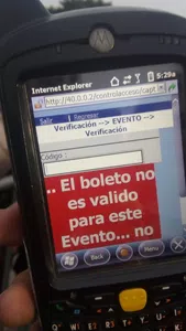 Las entradas al concierto son fraudulentas