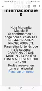 Quiero recibir mi encomienda en mi casa