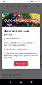 Mi cupón desapareció y no es la primera vez