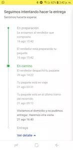 Reclamo a webpack. mercado libre
