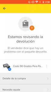 No me han devuelto mi dinero de un producto que ya regrese