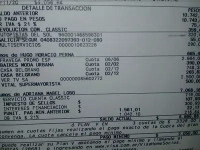 No puedo pagar pido la baja de multiservicios