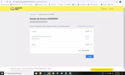 Fraude con cuentas de mercado libre
