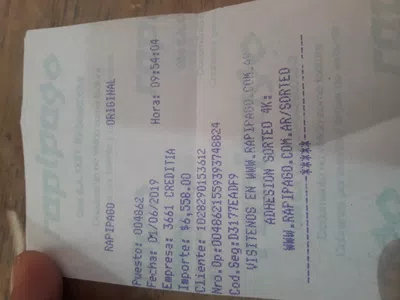 Reclamo de pago