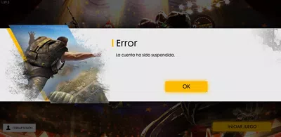 Cuenta suspendida