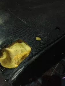 Valija destruida