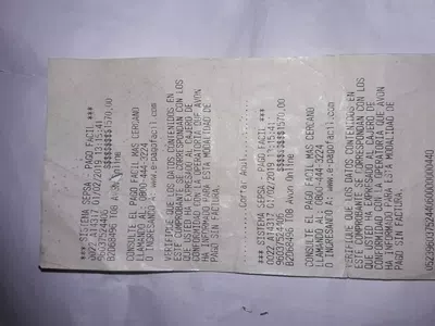 Deuda que ya pague