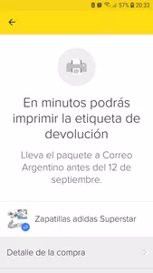 Cambio de zapatillas