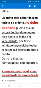 Débito automático sin autorización