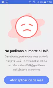 No puedo ingresar a uala