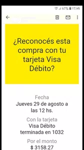 Compra no realizada por mi