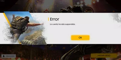 Suspencien de cuenta free fire