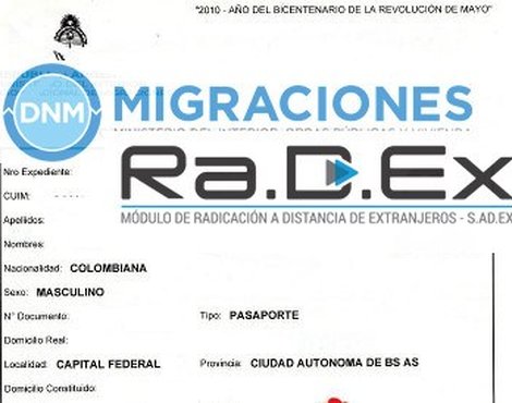 Radex credencial