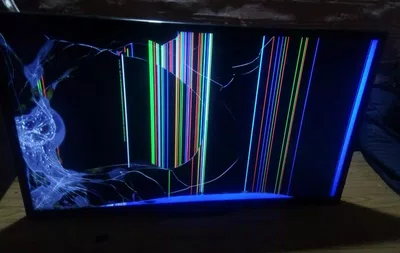 Roptura de pantalla de tv 32pulgadas philips