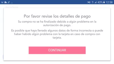 No puedo comprar