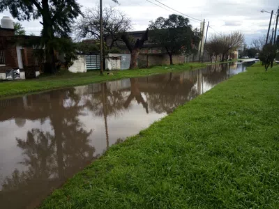 Inundacion de sumidero pluvial