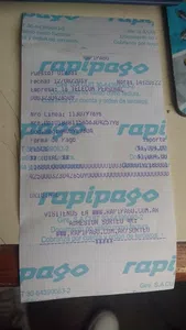 Confucion de linea en pago personal
