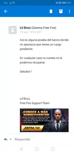 Suspensión por contracargo