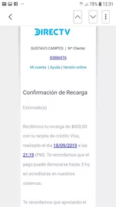 Con mi tarjeta visa