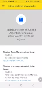 No llega el producto que ya me cobraron, no se me permite reclamar