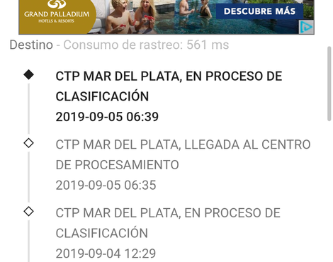 Esperando eternamente para recibir mi compra