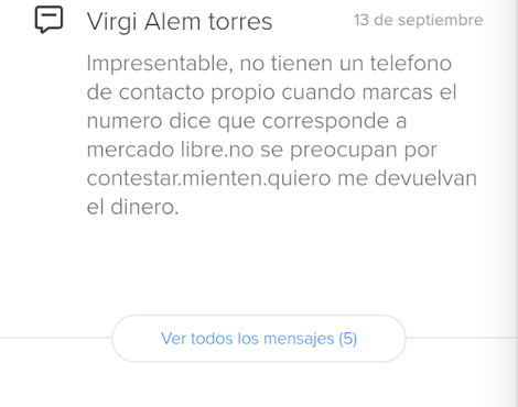 Quiero la factura del producto