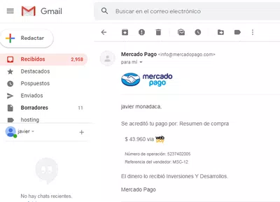 No e recibido mercadería ni explicación por una compra que realice el día 24