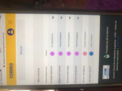 Me robaron el producto o el correo o en la aduana