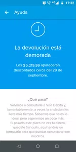 No me devuelven mí dinero