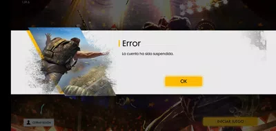 Mi cuenta fue suspendida