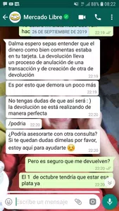 Devolución de dinero