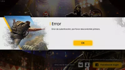 No me deja entrar al juego