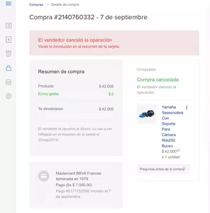 No me devuelven el dinero