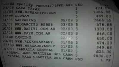 Cobro en mi tarjeta